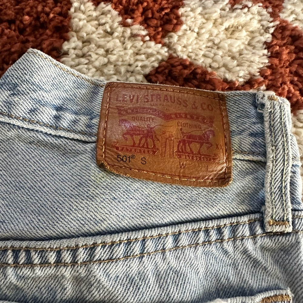 Levi's Light Blue 501 Jeans